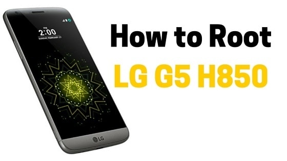 Root LG G5 H850