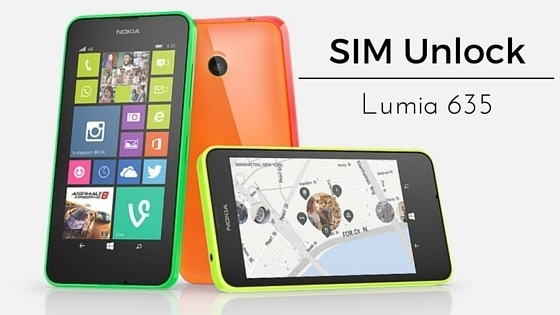 SIM Unlock AT&T Nokia Lumia 635
