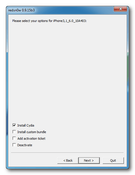 rednow-install-cydia-screen