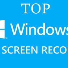 screen recording applications for Windows
